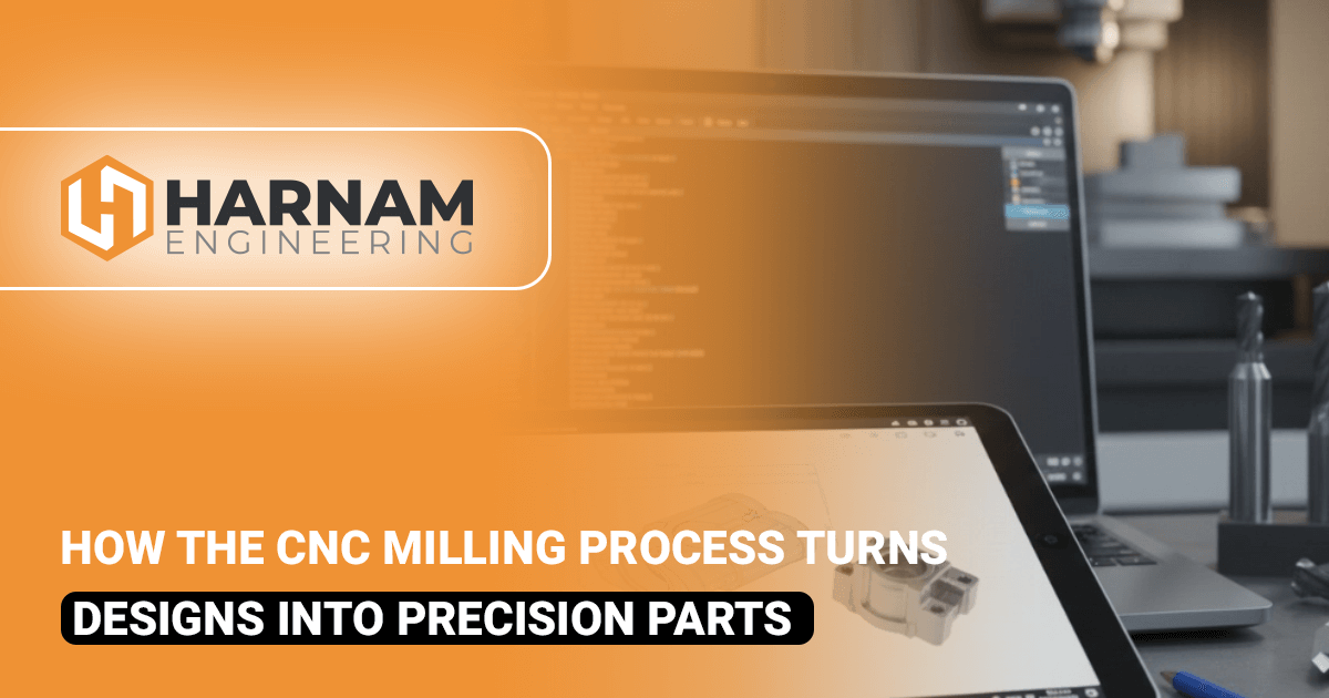 How the CNC Milling Process Turns Designs into Precise Parts